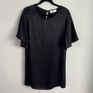 Black Shirt Dress 
Standard 
Size: Medium